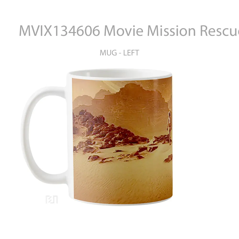 Mug Movie Mission Rescue Gelas Keramik Unik - All-side / Desain