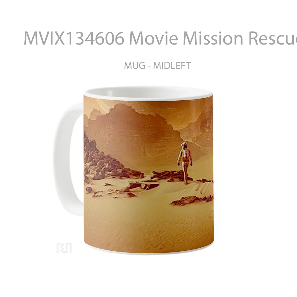 Mug Movie Mission Rescue Gelas Keramik Unik - All-side / Desain