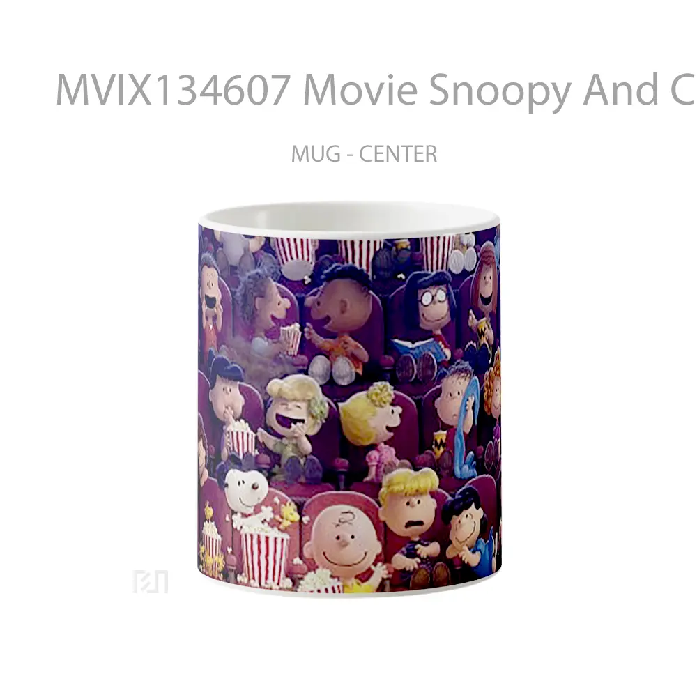 Mug Movie Snoopy And Charlie Brown Peanuts Gelas Keramik Unik