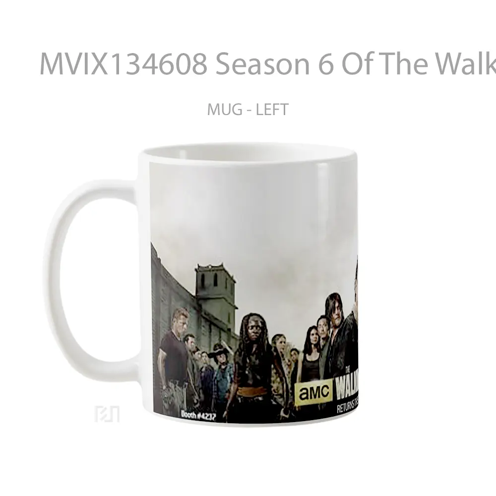 Mug Season 6 Of The Walking Dead Gelas Keramik Unik - All-side / Desain