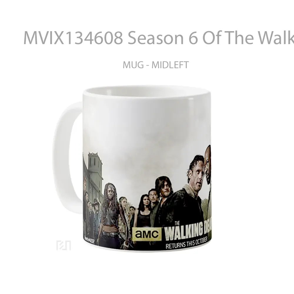 Mug Season 6 Of The Walking Dead Gelas Keramik Unik - All-side / Desain