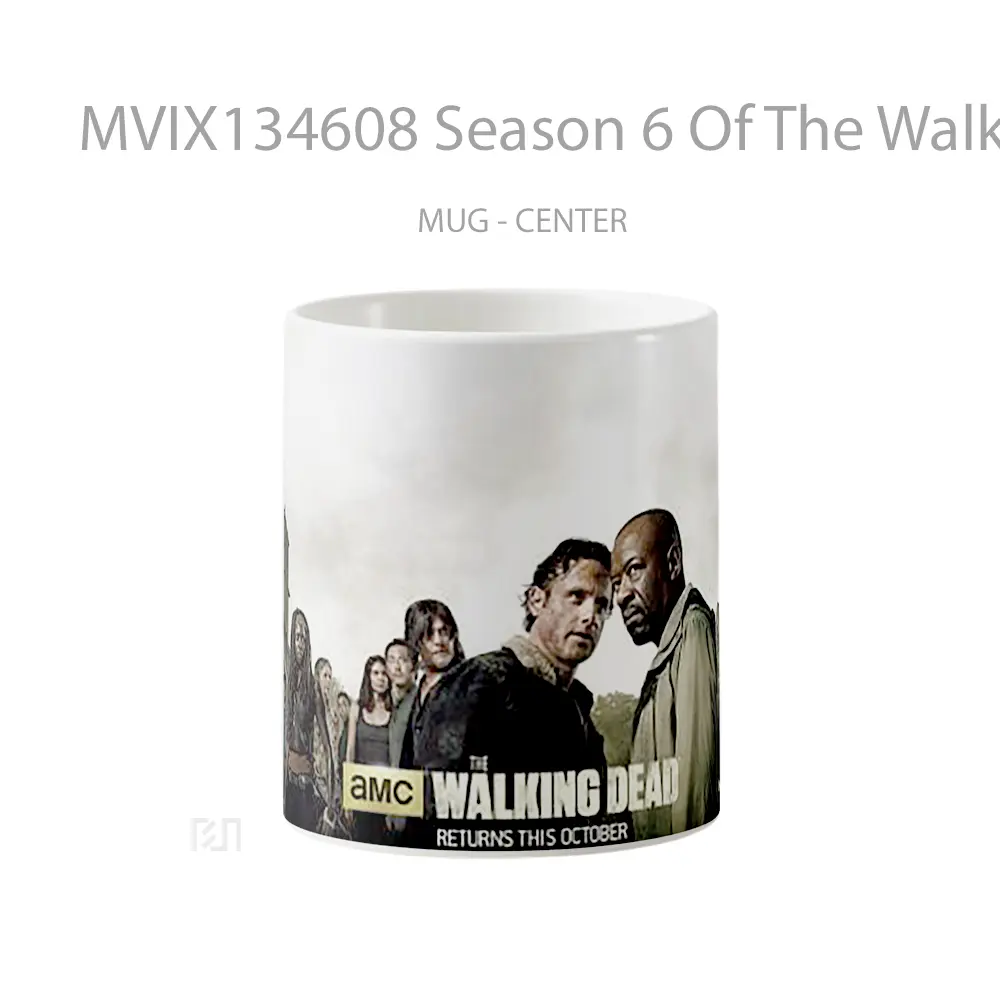 Mug Season 6 Of The Walking Dead Gelas Keramik Unik