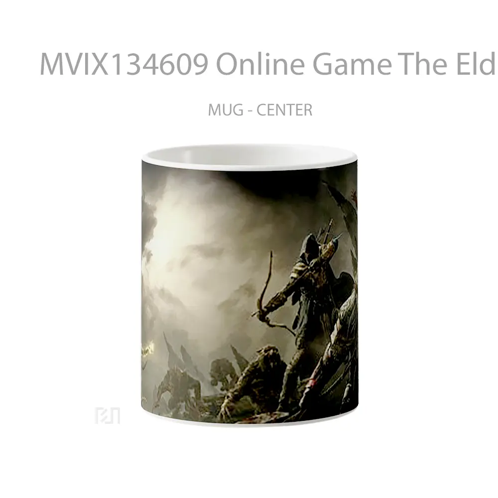 Mug Online Game The Elder Scrolls Cangkir Gamer