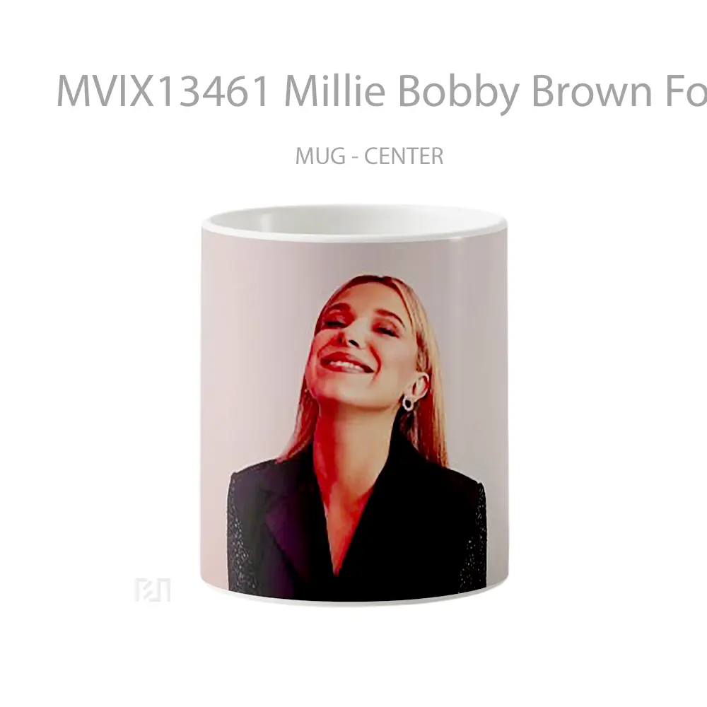 Mug Millie Bobby Brown For Netflix Gelas Keramik Unik