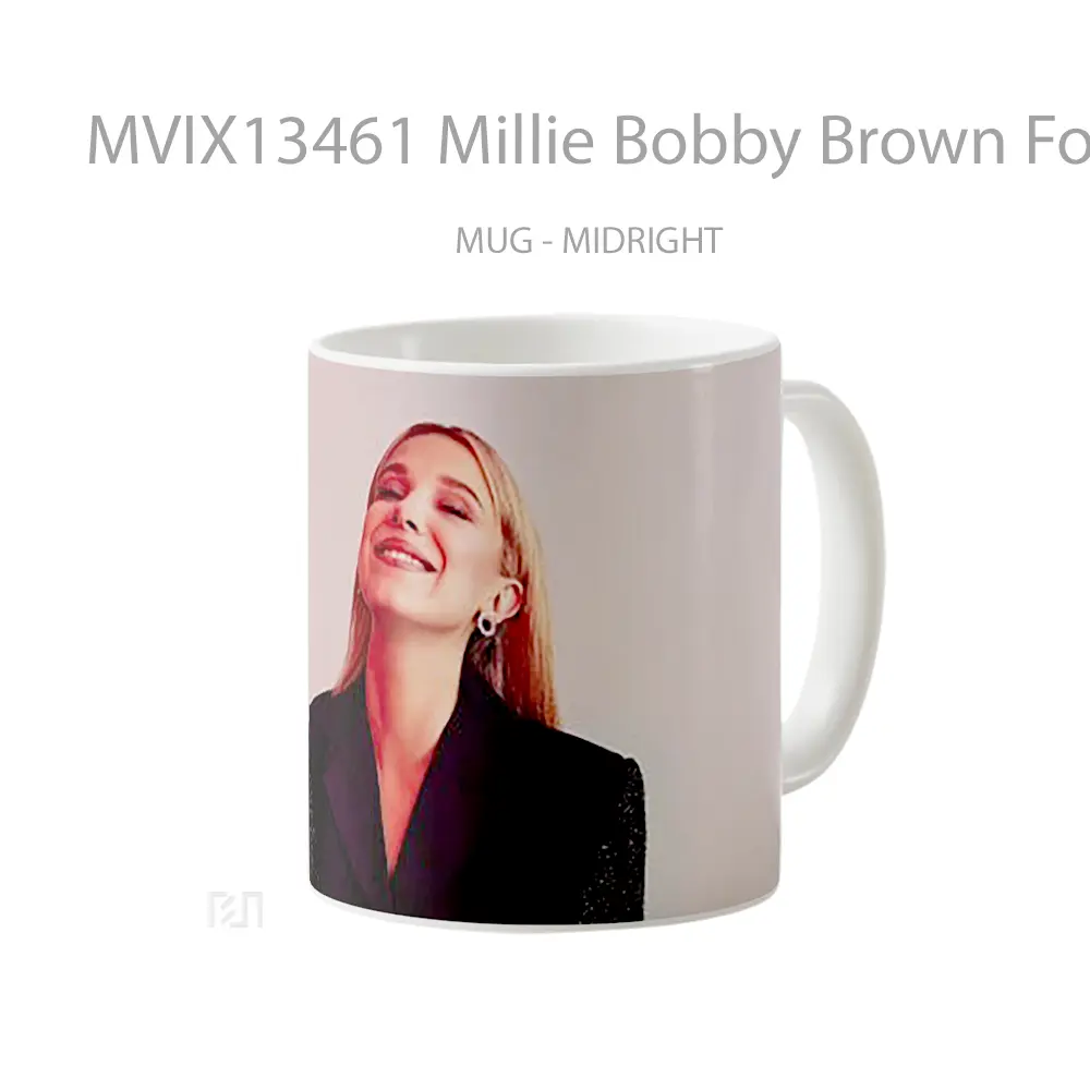Mug Millie Bobby Brown For Netflix Gelas Keramik Unik - All-side / Desain