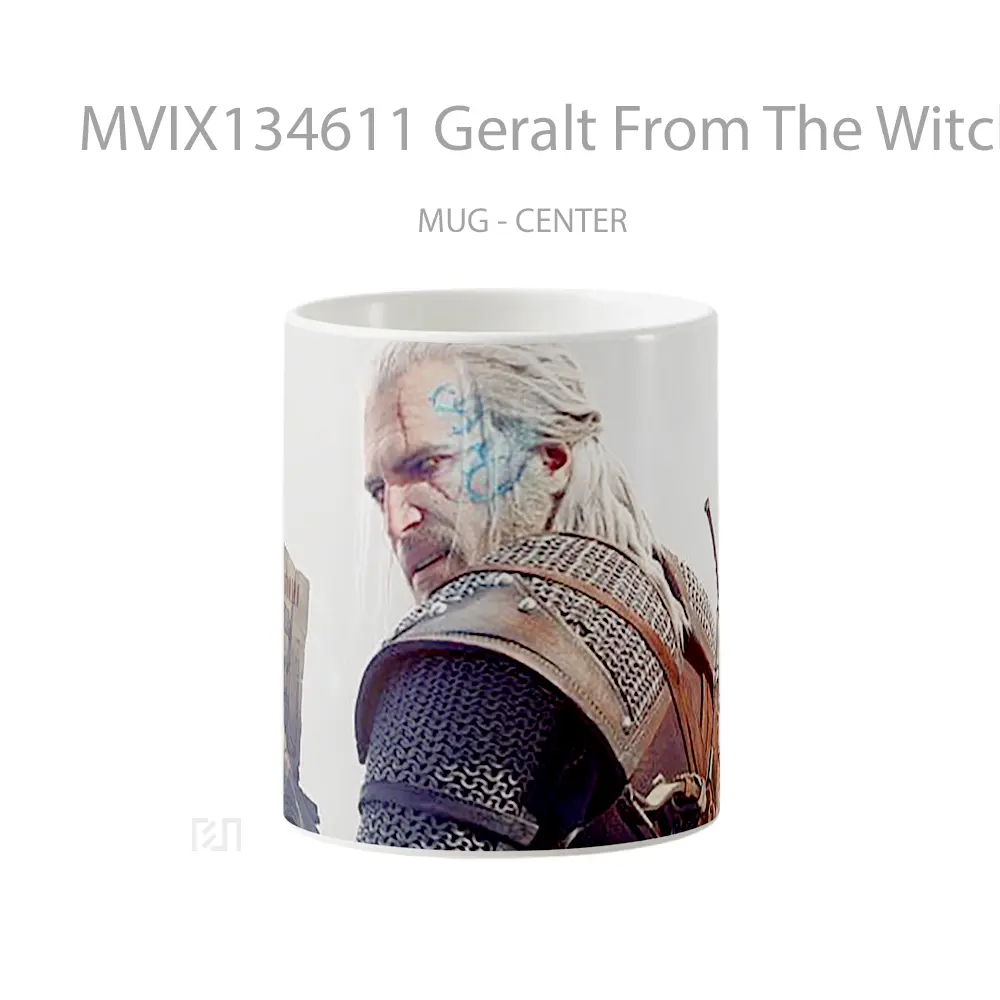 Mug Geralt From The Witcher 3 Gelas Keramik Unik