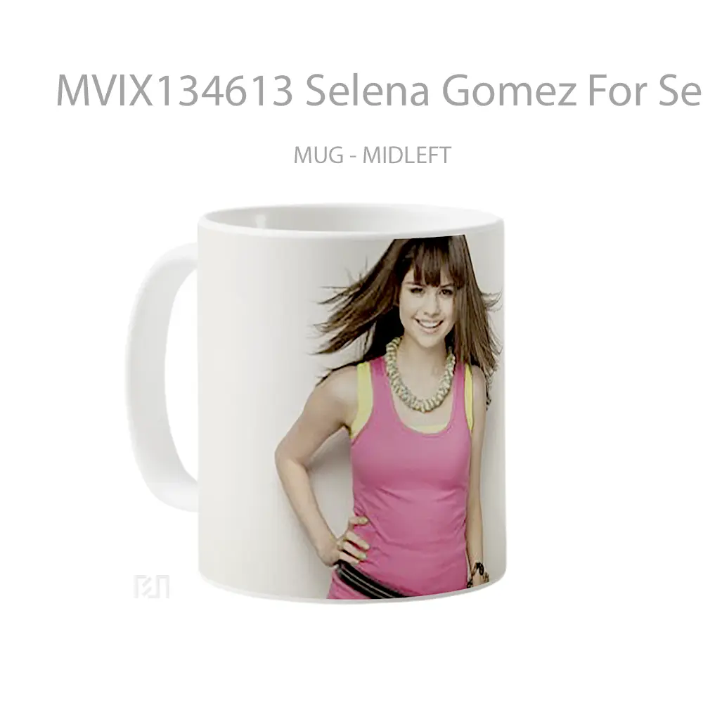 Mug Selena Gomez For Seventeen In 2009 Gelas Selebriti - All-side / Desain