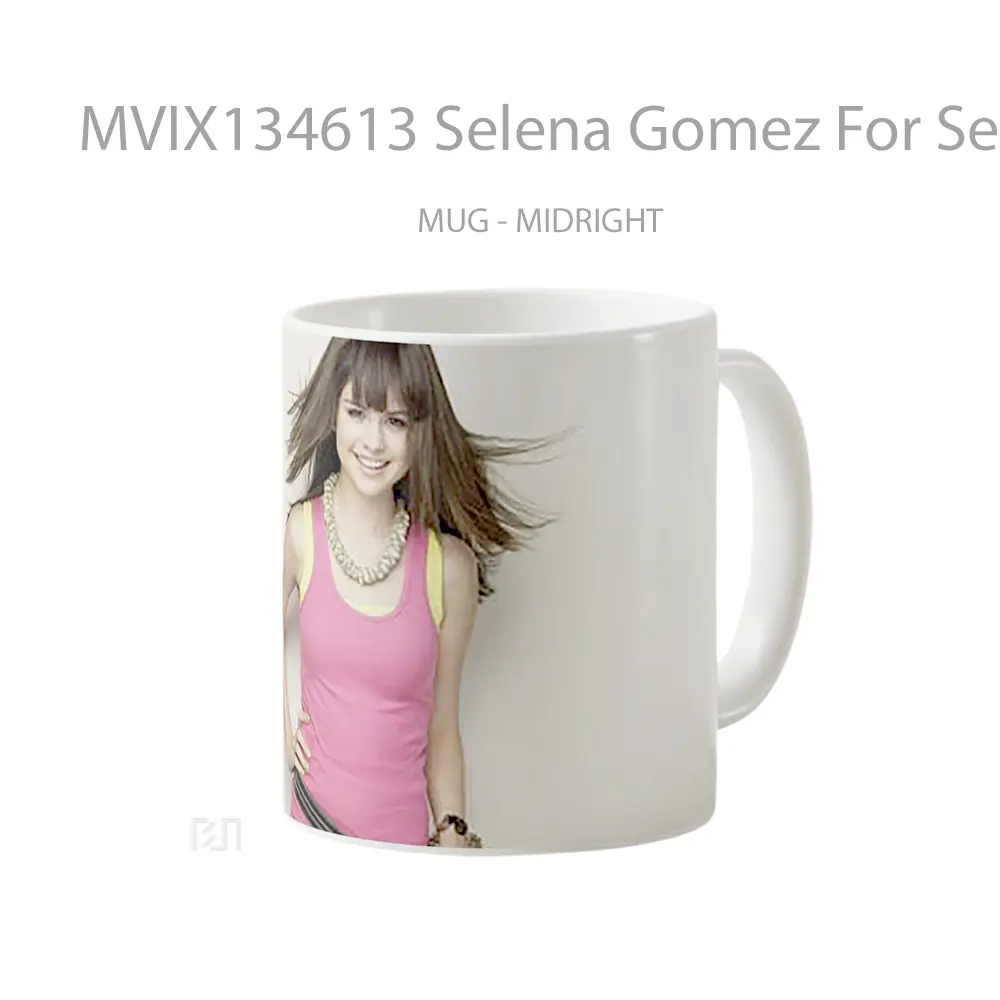 Mug Selena Gomez For Seventeen In 2009 Gelas Selebriti - All-side / Desain