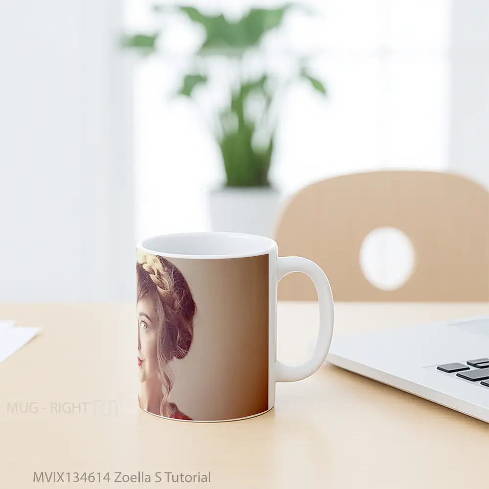 Mug Zoella S Tutorial Gelas Keramik Unik - All-side / Desain