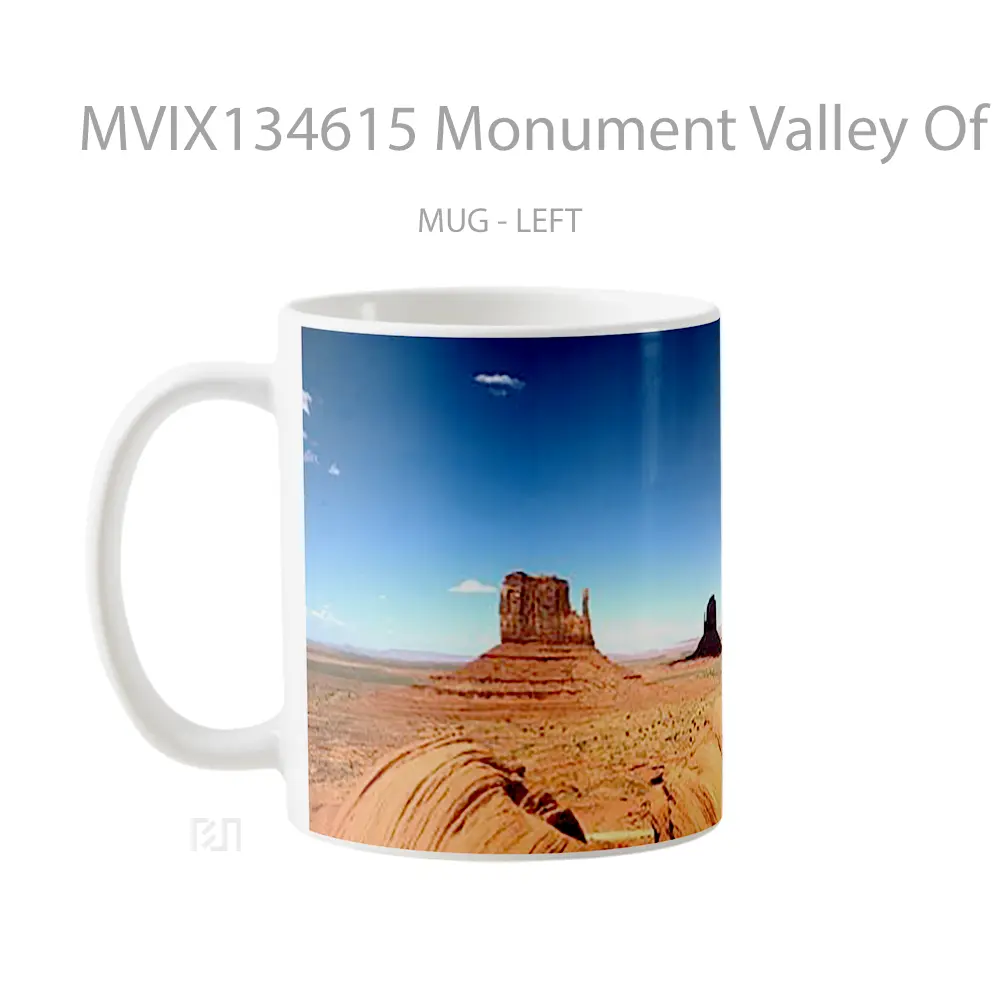Mug Monument Valley Of Ios Gelas Pemandangan Alam - All-side / Desain