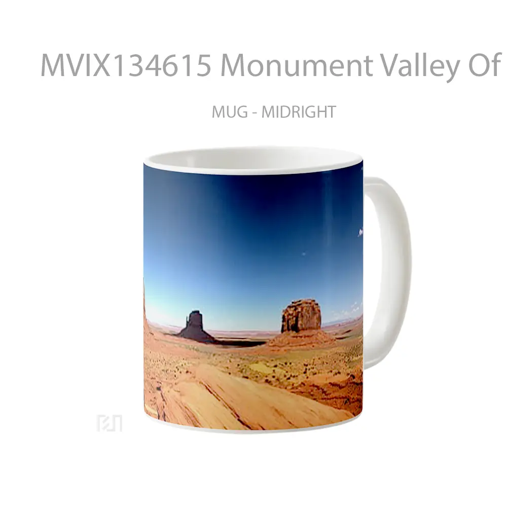 Mug Monument Valley Of Ios Gelas Pemandangan Alam - All-side / Desain