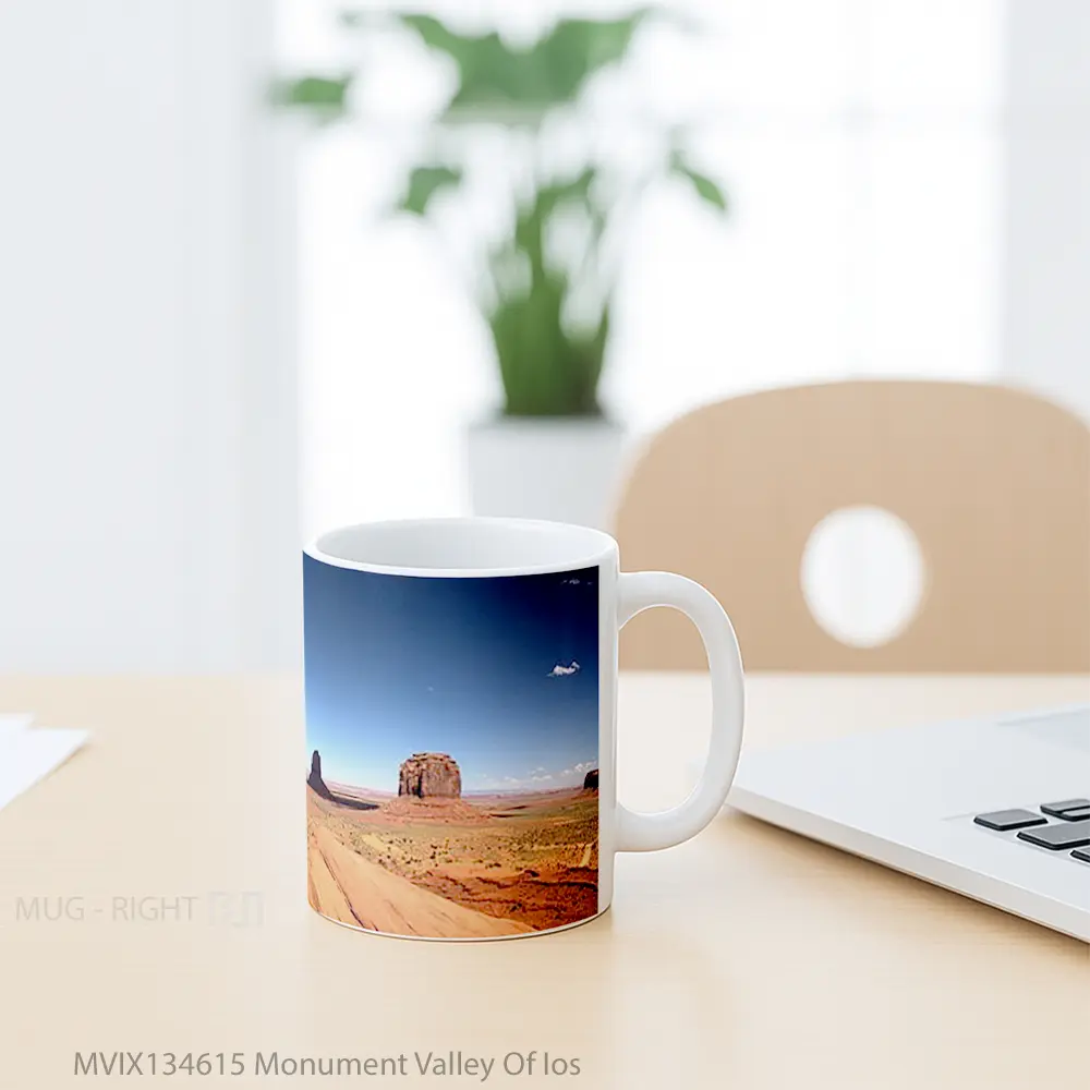 Mug Monument Valley Of Ios Gelas Pemandangan Alam - All-side / Desain
