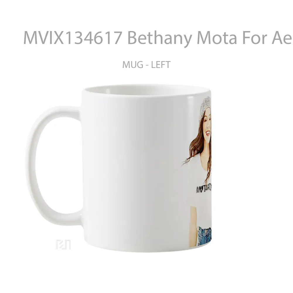 Mug Bethany Mota For Aeropostale Gelas Keramik Unik - All-side / Desain