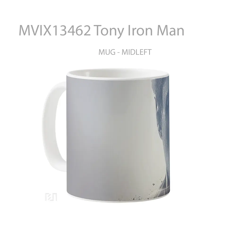 Mug Tony Iron Man Gelas Superhero - All-side / Desain
