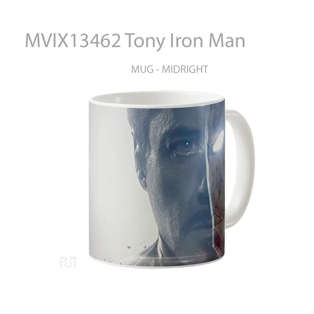 Mug Tony Iron Man Gelas Superhero - All-side / Desain