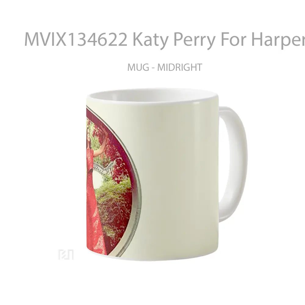 Mug Katy Perry For Harpers Bazaar Gelas Keramik Unik - All-side / Desain