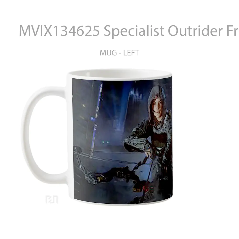 Mug Specialist Outrider From Call Of Duty Black Ops 3 Cangkir Gamer - All-side / Desain