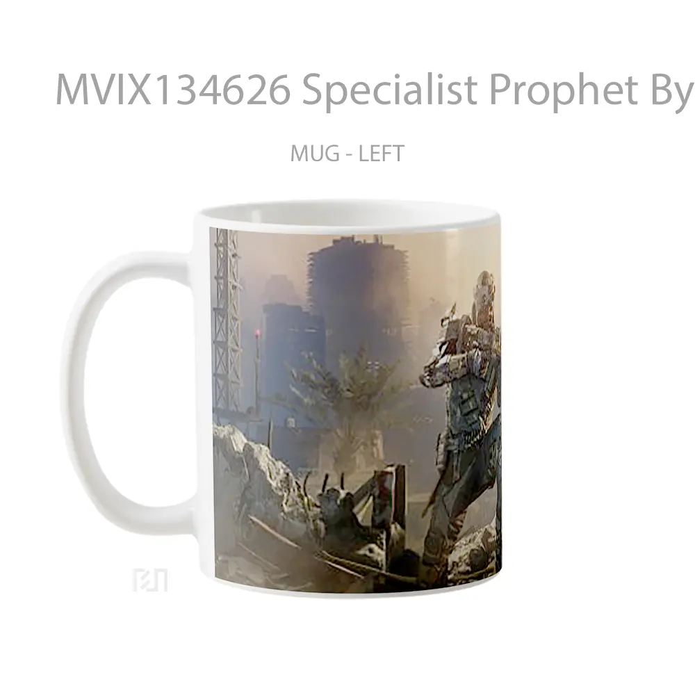 Mug Specialist Prophet By Call Of Duty Black Ops 3 Cangkir Gamer - All-side / Desain