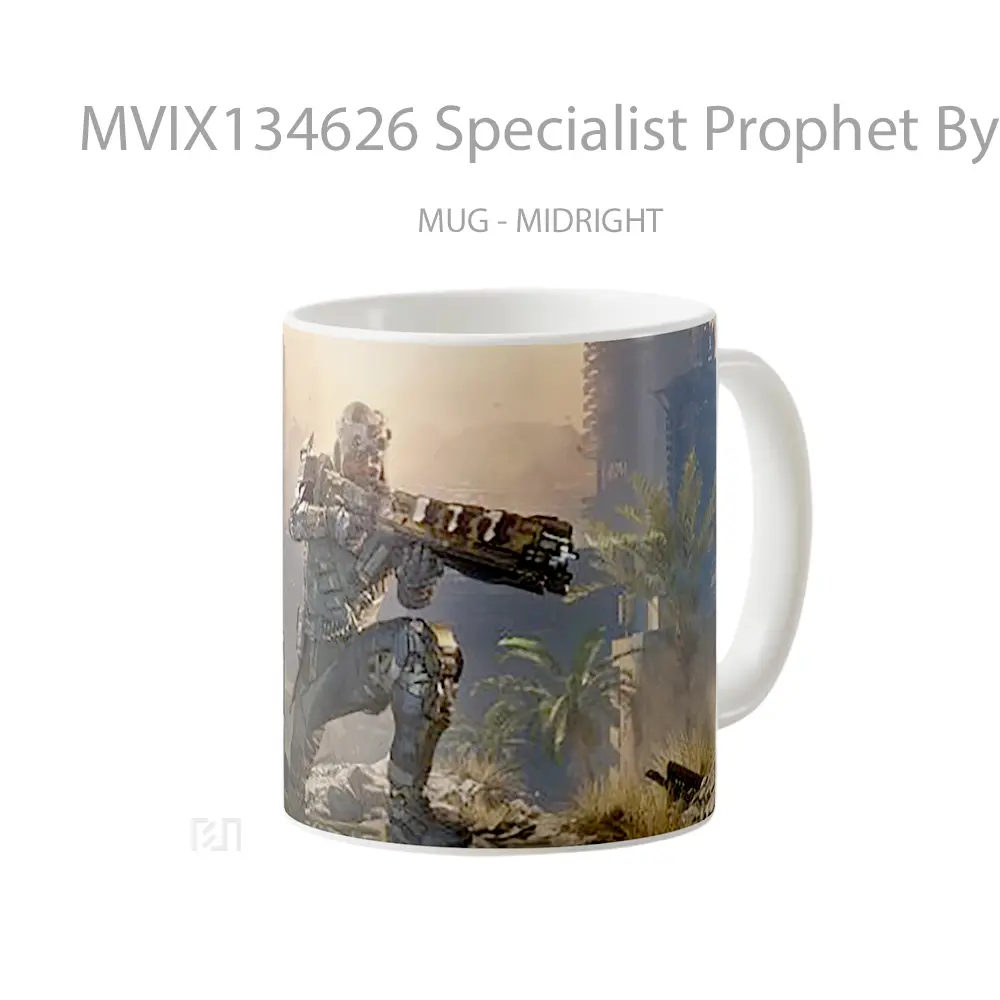 Mug Specialist Prophet By Call Of Duty Black Ops 3 Cangkir Gamer - All-side / Desain