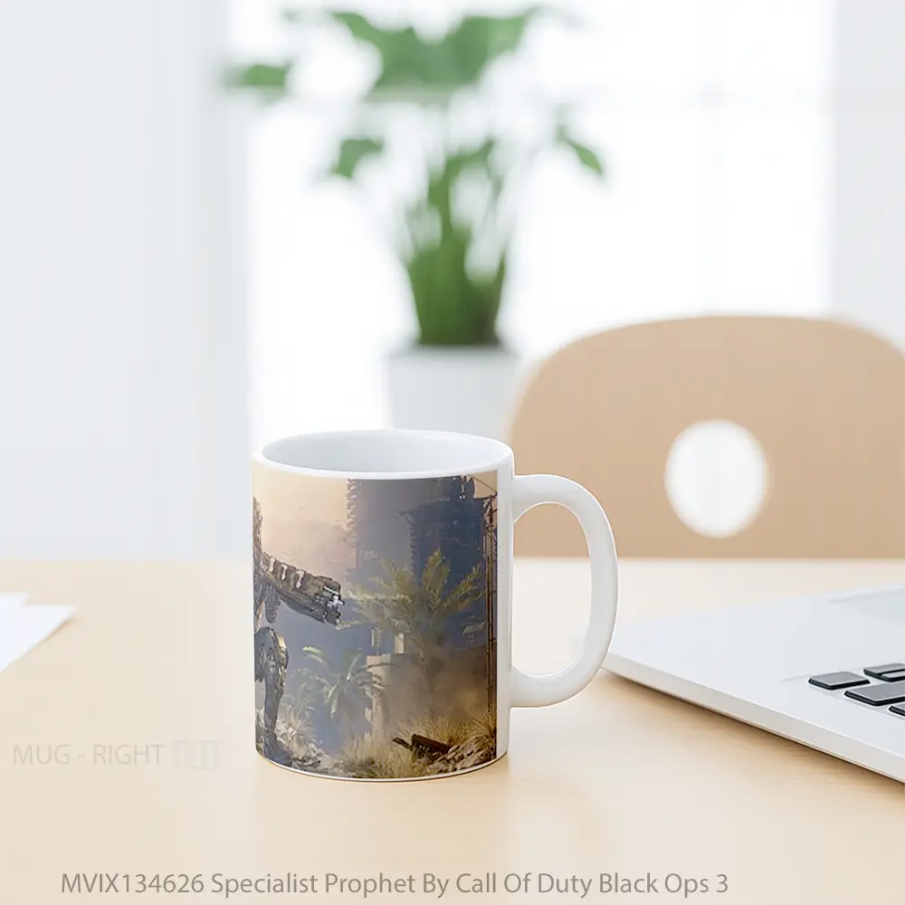Mug Specialist Prophet By Call Of Duty Black Ops 3 Cangkir Gamer - All-side / Desain
