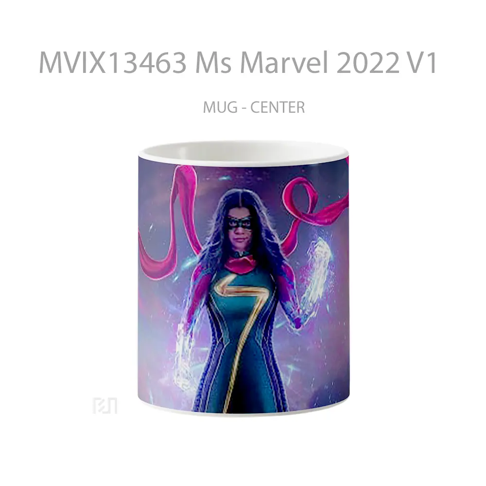 Mug Ms Marvel 2022 V1 Gelas Superhero