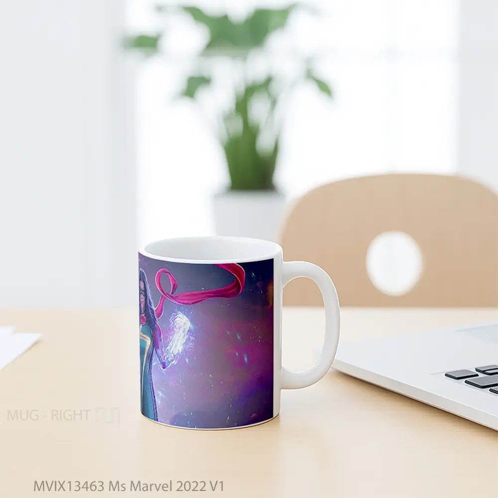 Mug Ms Marvel 2022 V1 Gelas Superhero - All-side / Desain