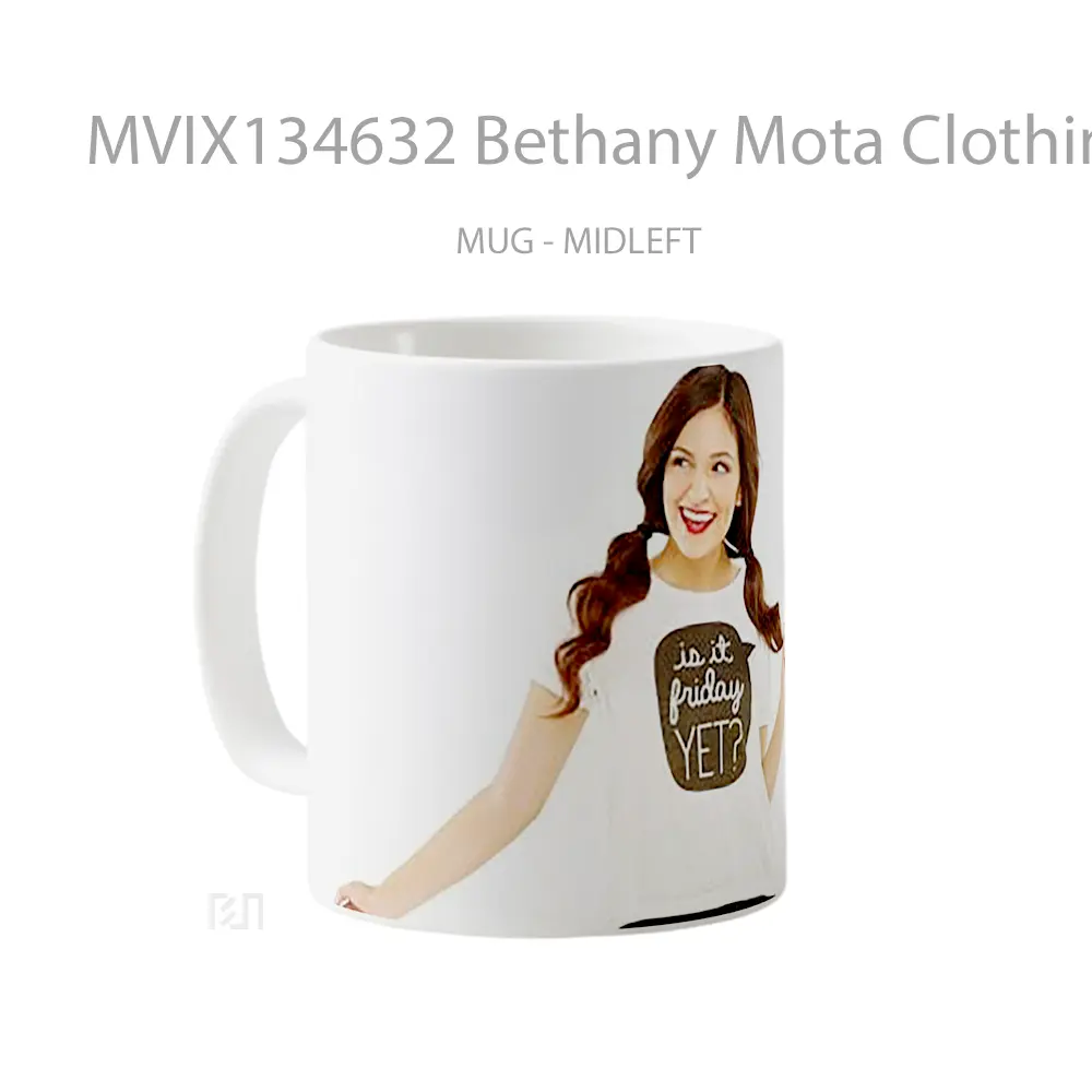 Mug Bethany Mota Clothing Line Gelas Keramik Unik - All-side / Desain