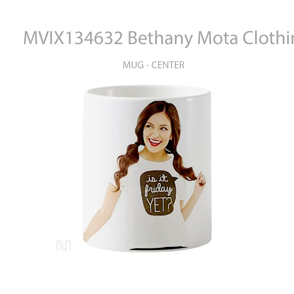 Mug Bethany Mota Clothing Line Gelas Keramik Unik