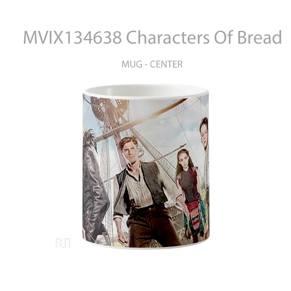 Mug Characters Of Bread Gelas Keramik Unik