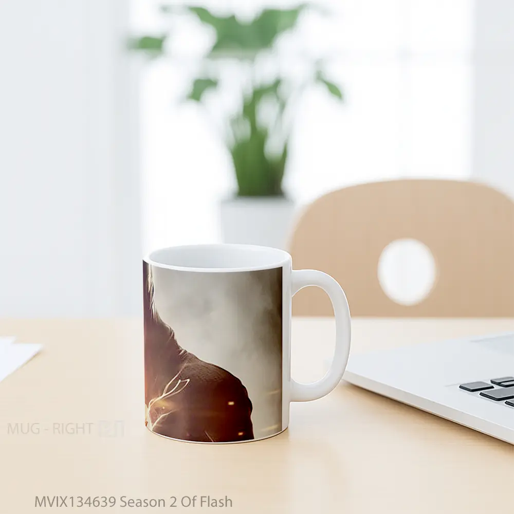 Mug Season 2 Of Flash Gelas Superhero - All-side / Desain
