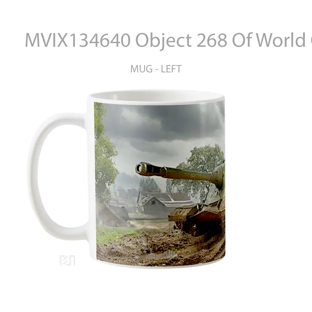 Mug Object 268 Of World Of Tanks Gelas Keramik Unik - All-side / Desain