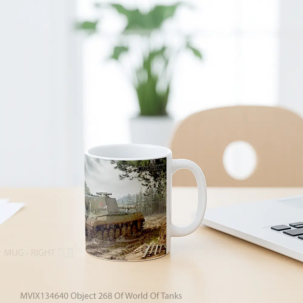 Mug Object 268 Of World Of Tanks Gelas Keramik Unik - All-side / Desain