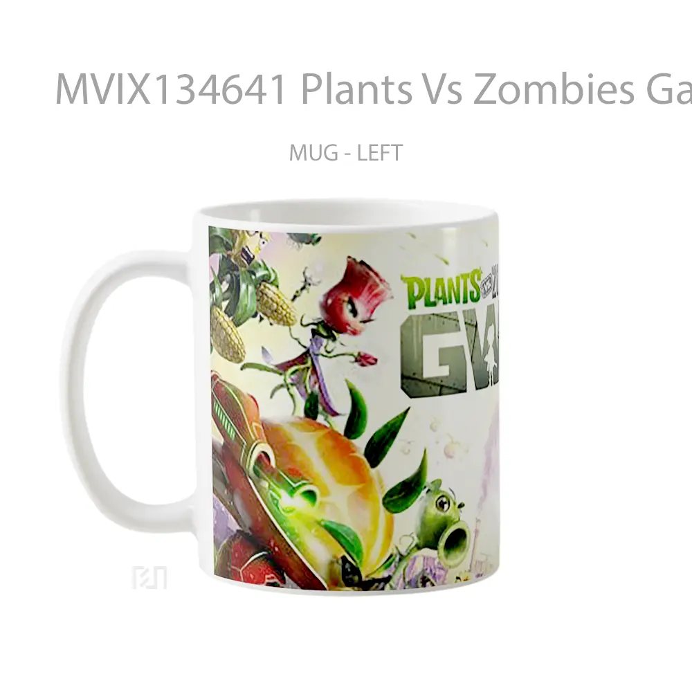 Mug Plants Vs Zombies Garden Warfare 2 Gelas Pemandangan Alam - All-side / Desain