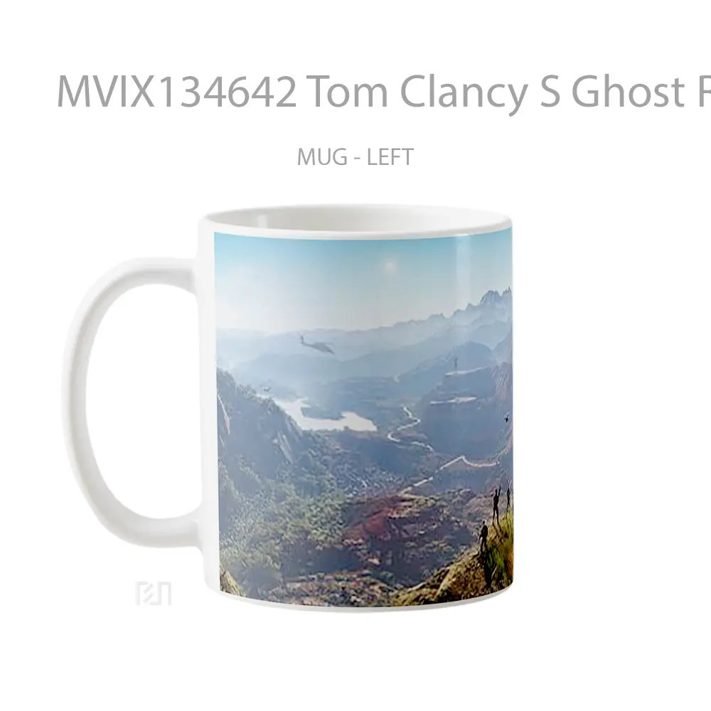 Mug Tom Clancy S Ghost Recon Wildlands Gelas Keramik Unik - All-side / Desain
