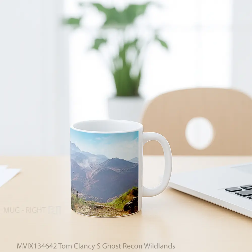Mug Tom Clancy S Ghost Recon Wildlands Gelas Keramik Unik - All-side / Desain