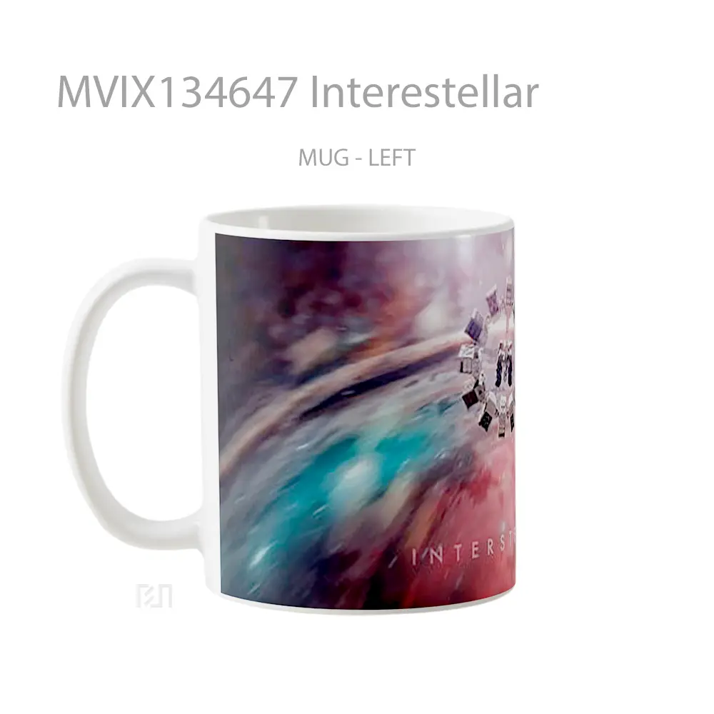 Mug Interestellar Gelas Keramik Unik - All-side / Desain