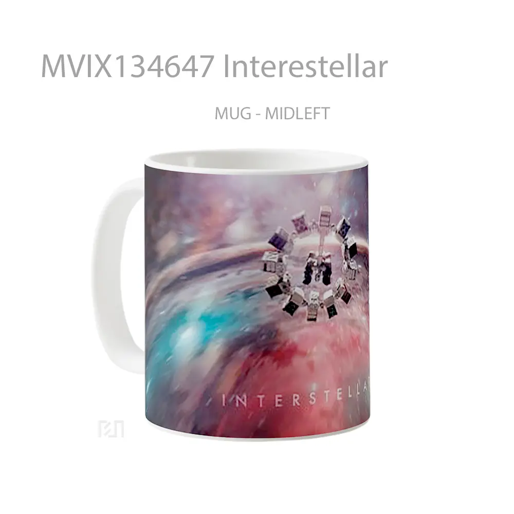 Mug Interestellar Gelas Keramik Unik - All-side / Desain