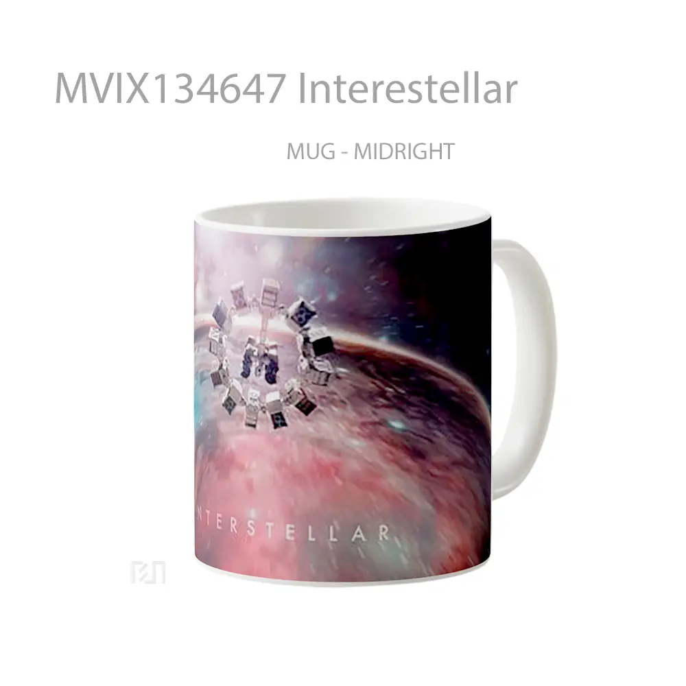 Mug Interestellar Gelas Keramik Unik - All-side / Desain