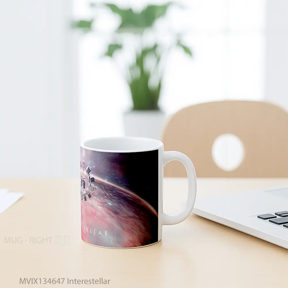 Mug Interestellar Gelas Keramik Unik - All-side / Desain