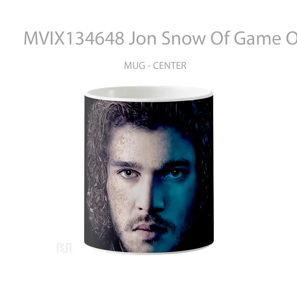 Mug Jon Snow Of Game Of Thrones Cangkir Gamer