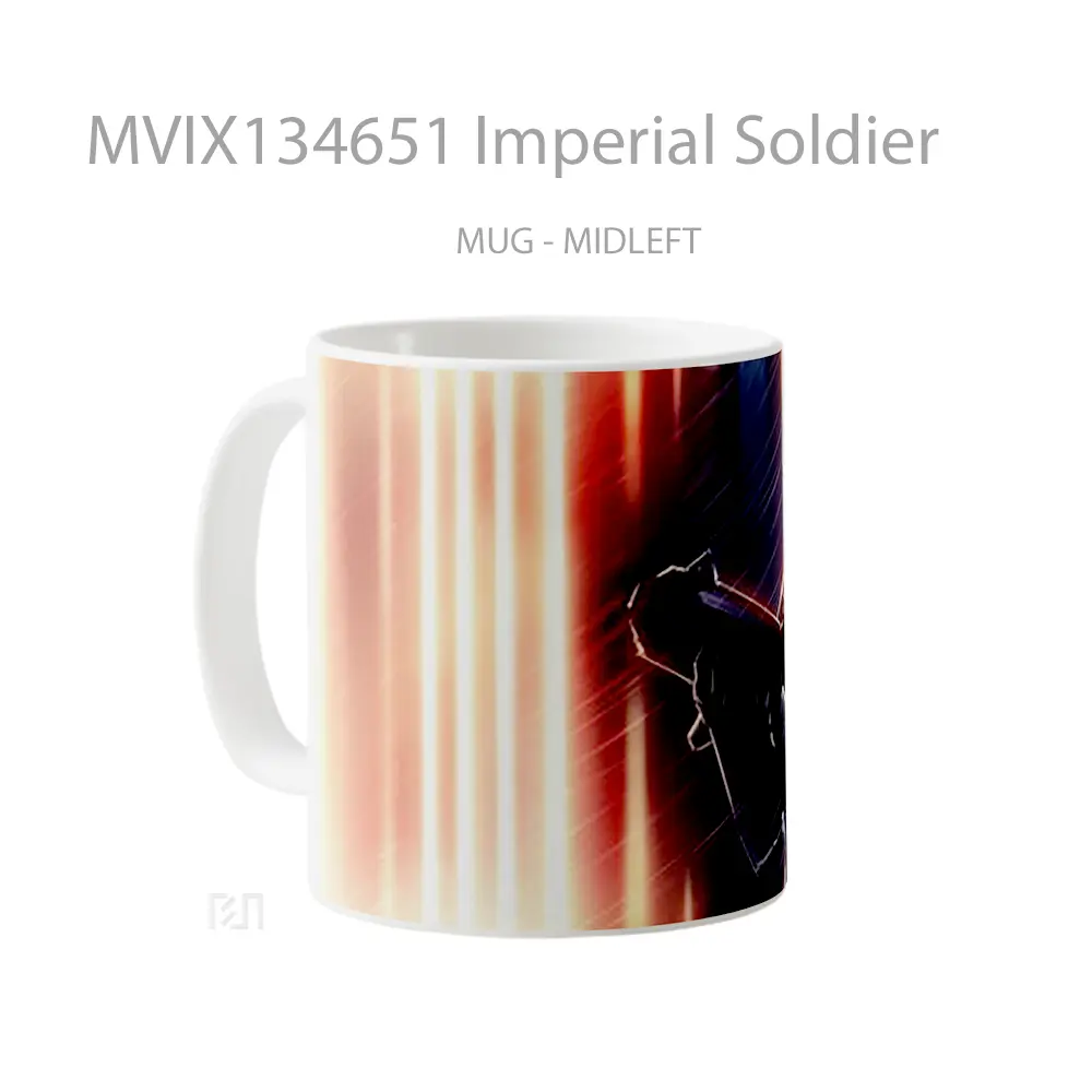 Mug Imperial Soldier Gelas Keramik Unik - All-side / Desain