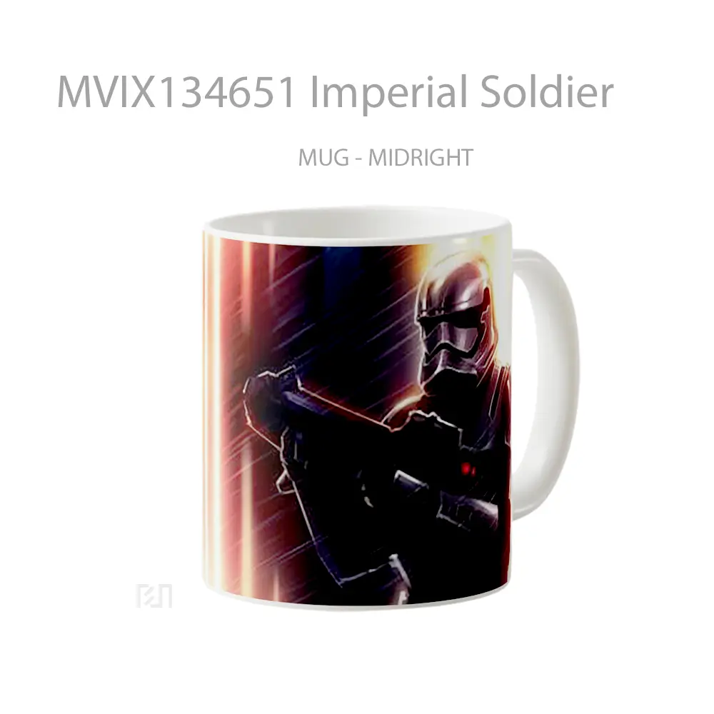 Mug Imperial Soldier Gelas Keramik Unik - All-side / Desain