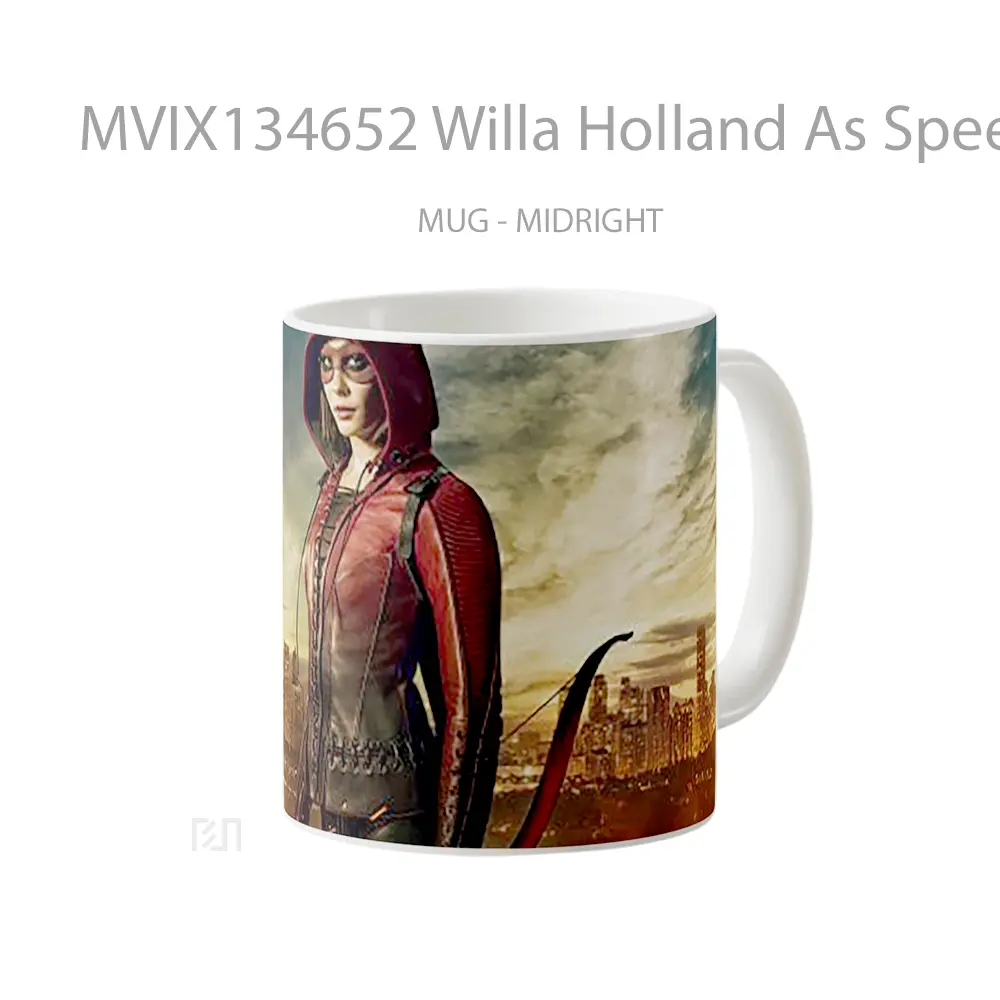 Mug Willa Holland As Speedy On Arrow Gelas Keramik Unik - All-side / Desain