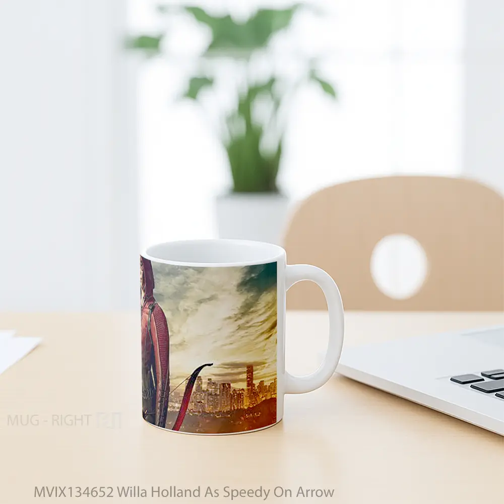 Mug Willa Holland As Speedy On Arrow Gelas Keramik Unik - All-side / Desain