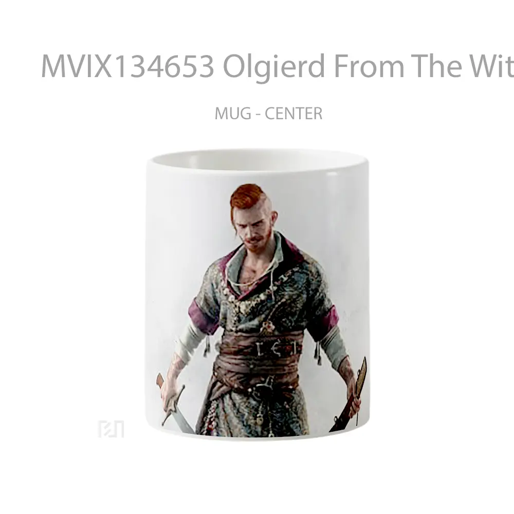 Mug Olgierd From The Witcher 3 Wild Hunt Gelas Keramik Unik