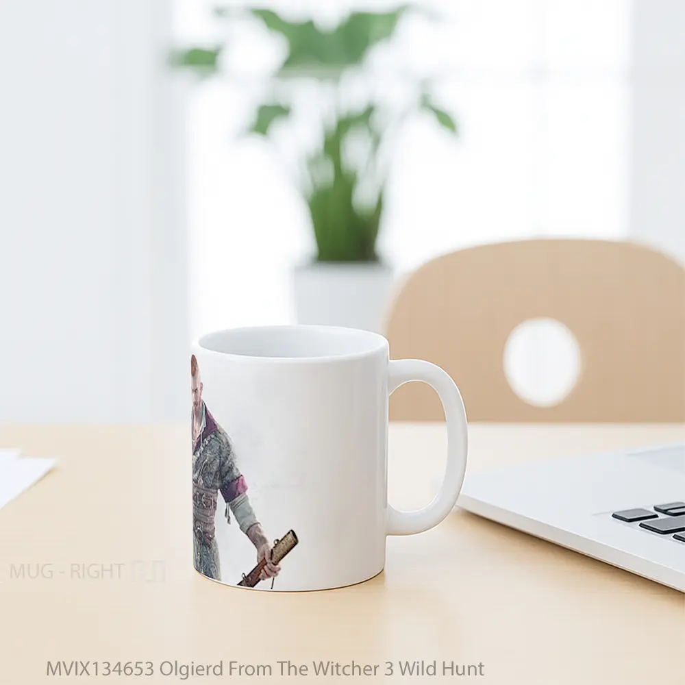 Mug Olgierd From The Witcher 3 Wild Hunt Gelas Keramik Unik - All-side / Desain