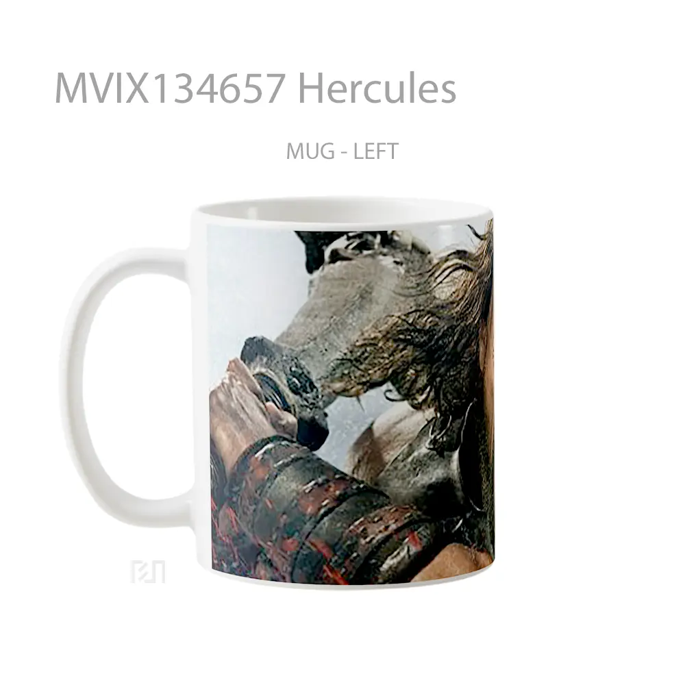 Mug Hercules Gelas Keramik Unik - All-side / Desain