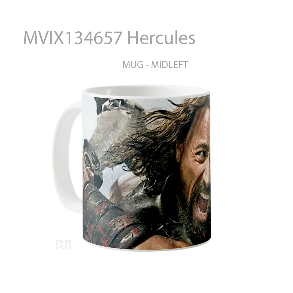 Mug Hercules Gelas Keramik Unik - All-side / Desain