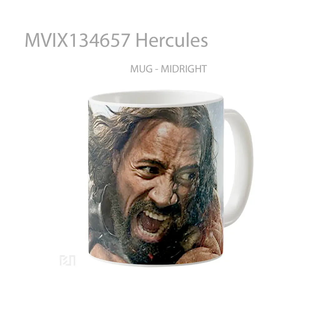 Mug Hercules Gelas Keramik Unik - All-side / Desain