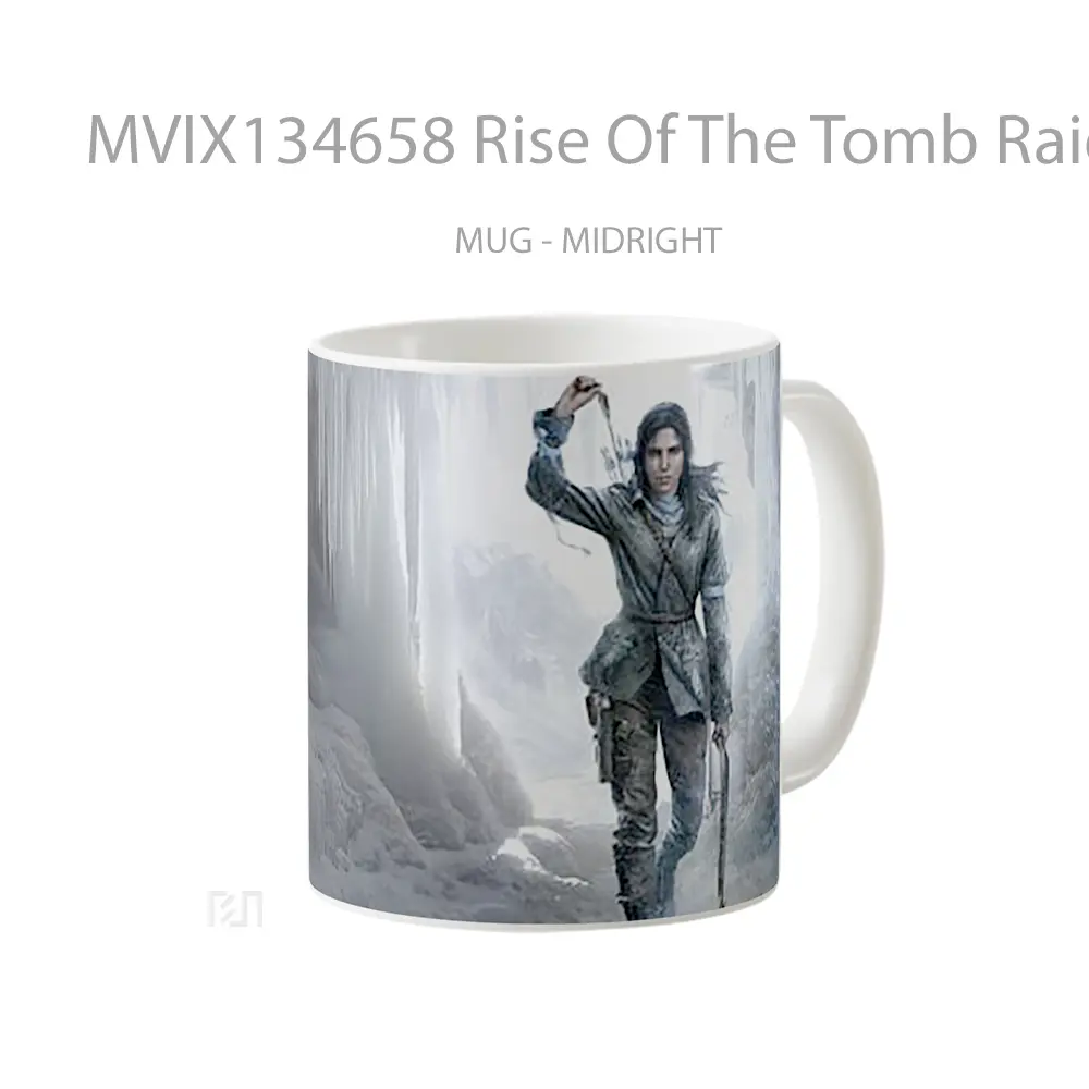 Mug Rise Of The Tomb Raider Character Gelas Keramik Unik - All-side / Desain